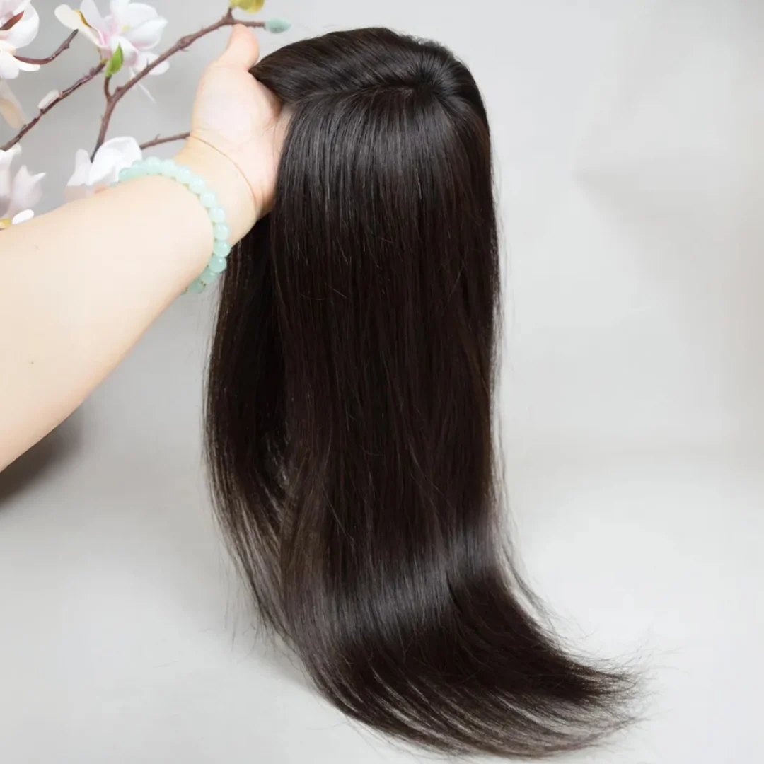 Preplucked Glueless 26 Inch Straight Black 5x5 Silk Base Soft Natural Jewish Human Hair Wig Baby Hair HD Lace European Hair
Preplucked Glueless 26 Inch Straight Black 5x5 Silk Base Soft Natural Jewish Human Hair Wig Baby Hair HD Lace European Hair