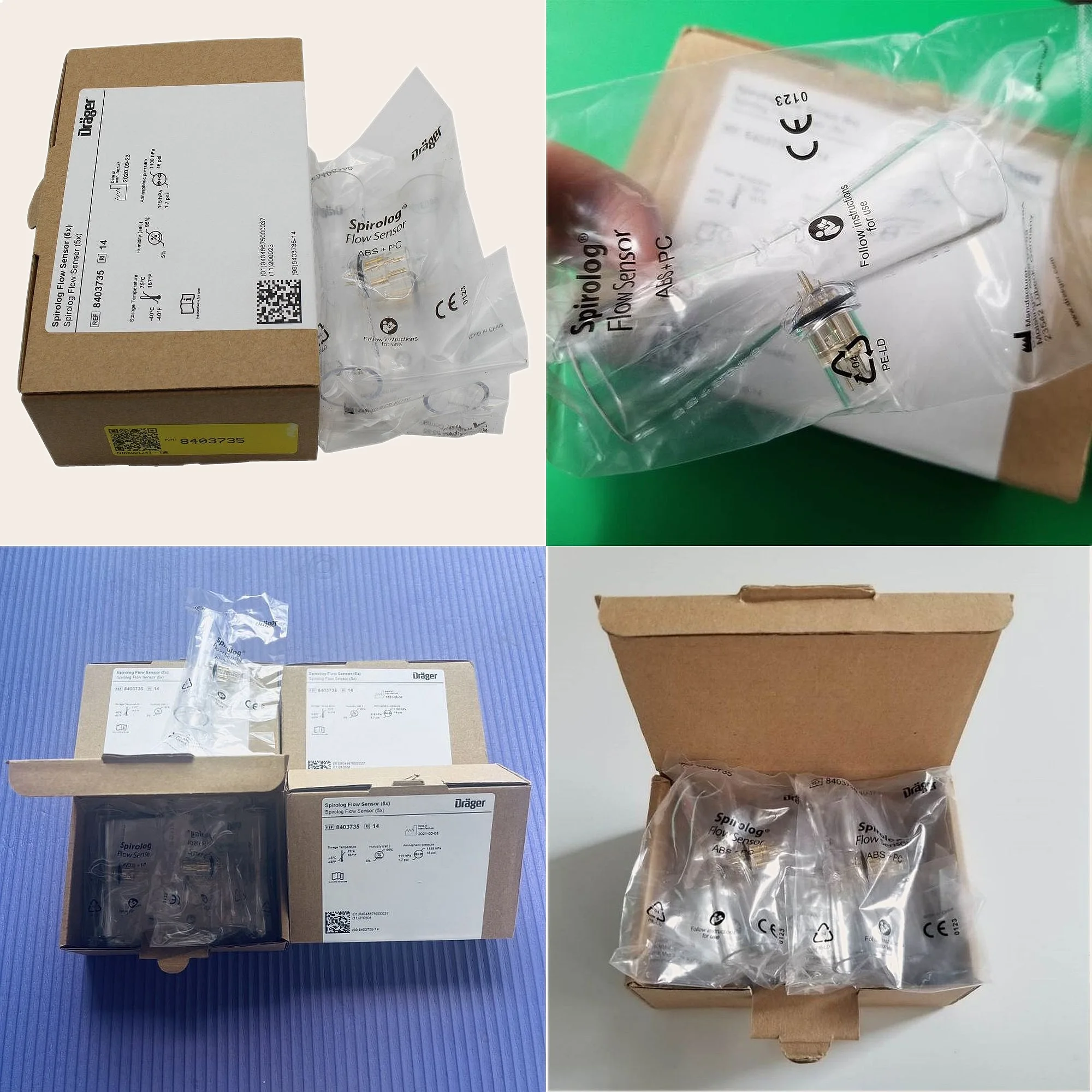 8403735 Flow Sensor for Drager Savina/Savina300 New One Box 5PCS
8403735 Flow Sensor for Drager Savina/Savina300 New One Box 5PCS