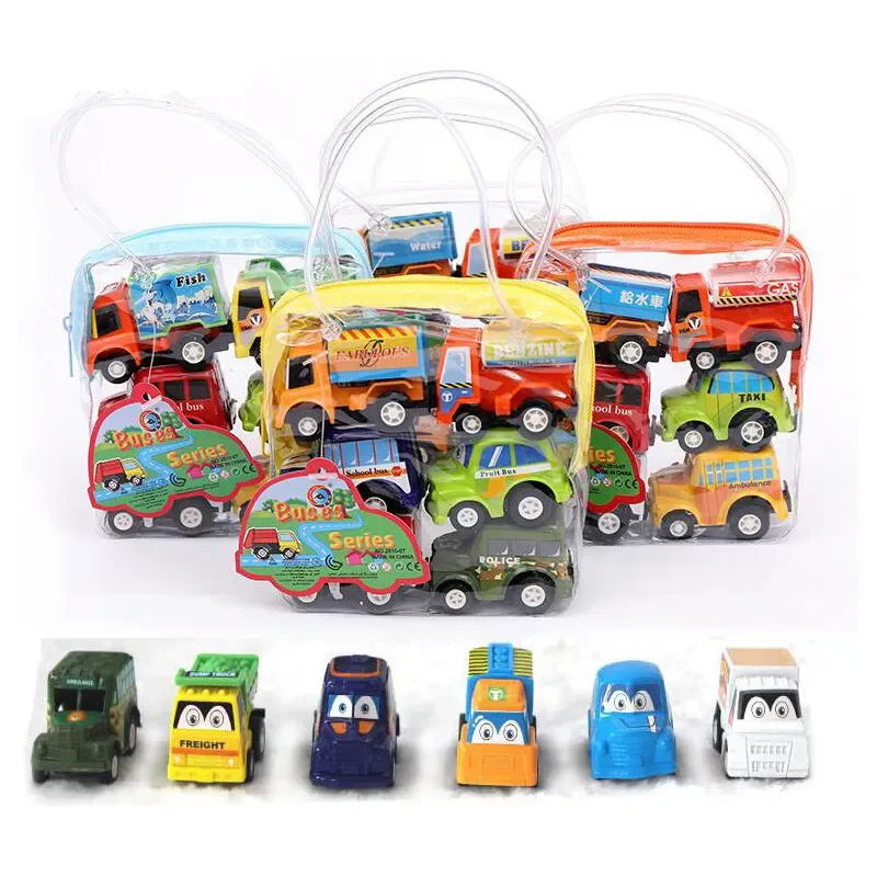 6PCS Cars Toys Mini Inertial Engineering Vehicle Pull Back Car Toys Fire Truck Kids Cars Boy Diecasts for Children Birthday Gift
6PCS Cars Toys Mini Inertial Engineering Vehicle Pull Back Car Toys Fire Truck Kids Cars Boy Diecasts for Children Birthday Gift