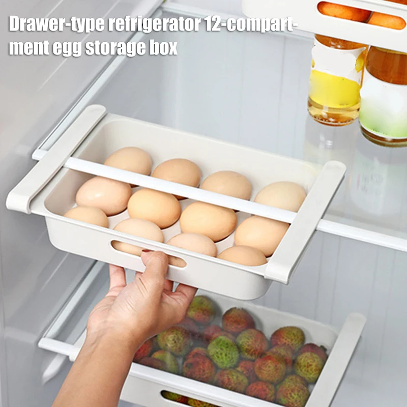 Hanging Kitchen Organizer Refrigerator Egg Fruit Storage Box Drawer Type Food Crisper Kitchen Accessories Fridge Organizer Shelf
Hanging Kitchen Organizer Refrigerator Egg Fruit Storage Box Drawer Type Food Crisper Kitchen Accessories Fridge Organizer Shelf