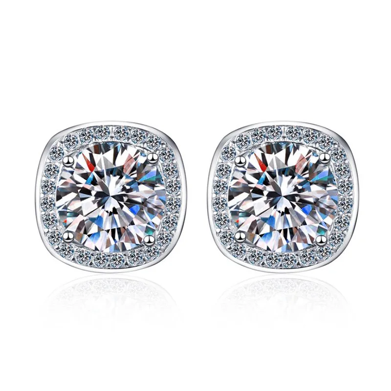 LioraGem Classic Micro-Set Princess-Cut Square Earrings, 1-Carat Moissanite Studs for Women Platinum PT950 Stamp
LioraGem Classic Micro-Set Princess-Cut Square Earrings, 1-Carat Moissanite Studs for Women Platinum PT950 Stamp