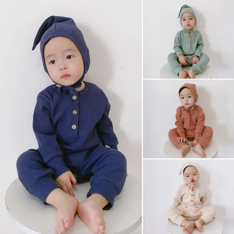 Newborn Baby Summer Clothes Baby Girls Cute Solid Rompers Long Sleeved Soft Infant Jumpsuit Onesie Autumn Pajamas
Newborn Baby Summer Clothes Baby Girls Cute Solid Rompers Long Sleeved Soft Infant Jumpsuit Onesie Autumn Pajamas