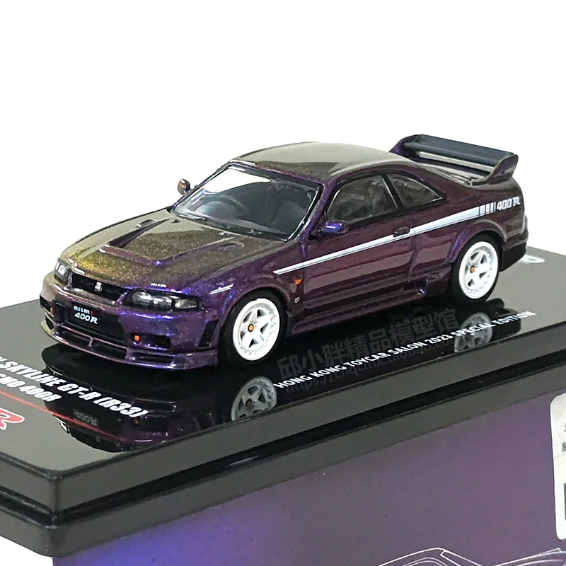 1:64 Nissan R33 Skyline GT-R NISMO 400R литая под давлением модель автомобиля из гонконгского автошоу, игрушка для мальчиков, коллекционное украшение для взрослых
1:64 Nissan R33 Skyline GT-R NISMO 400R литая под давлением модель автомобиля из гонконгского автошоу, игрушка для мальчиков, коллекционное украшение для взрослых