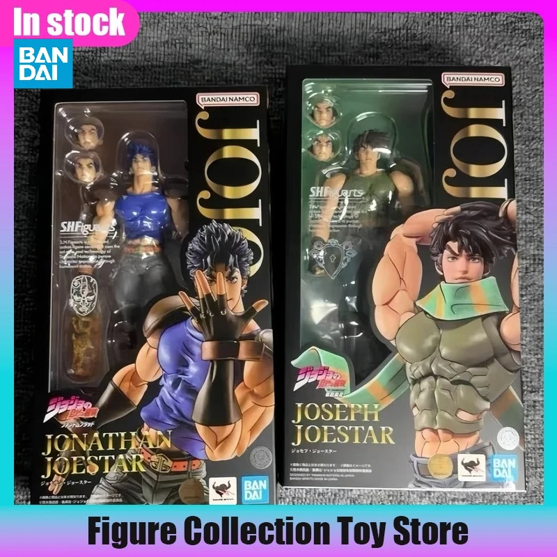 Bandai SHF Original In-Stock JOJO's Bizarre Adventure Jonathan Joestar Joseph Action Figure Model Desktop Ornament Toys Gifts
Bandai SHF Original In-Stock JOJO's Bizarre Adventure Jonathan Joestar Joseph Action Figure Model Desktop Ornament Toys Gifts