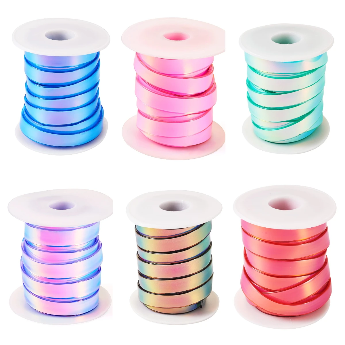 5M/Roll 12mm Iridescent Color Silicone PVC Ribbon for DIY Craft Supplies Bracelet Bangle Keychain Pone Chain DIY Accessories
5M/Roll 12mm Iridescent Color Silicone PVC Ribbon for DIY Craft Supplies Bracelet Bangle Keychain Pone Chain DIY Accessories