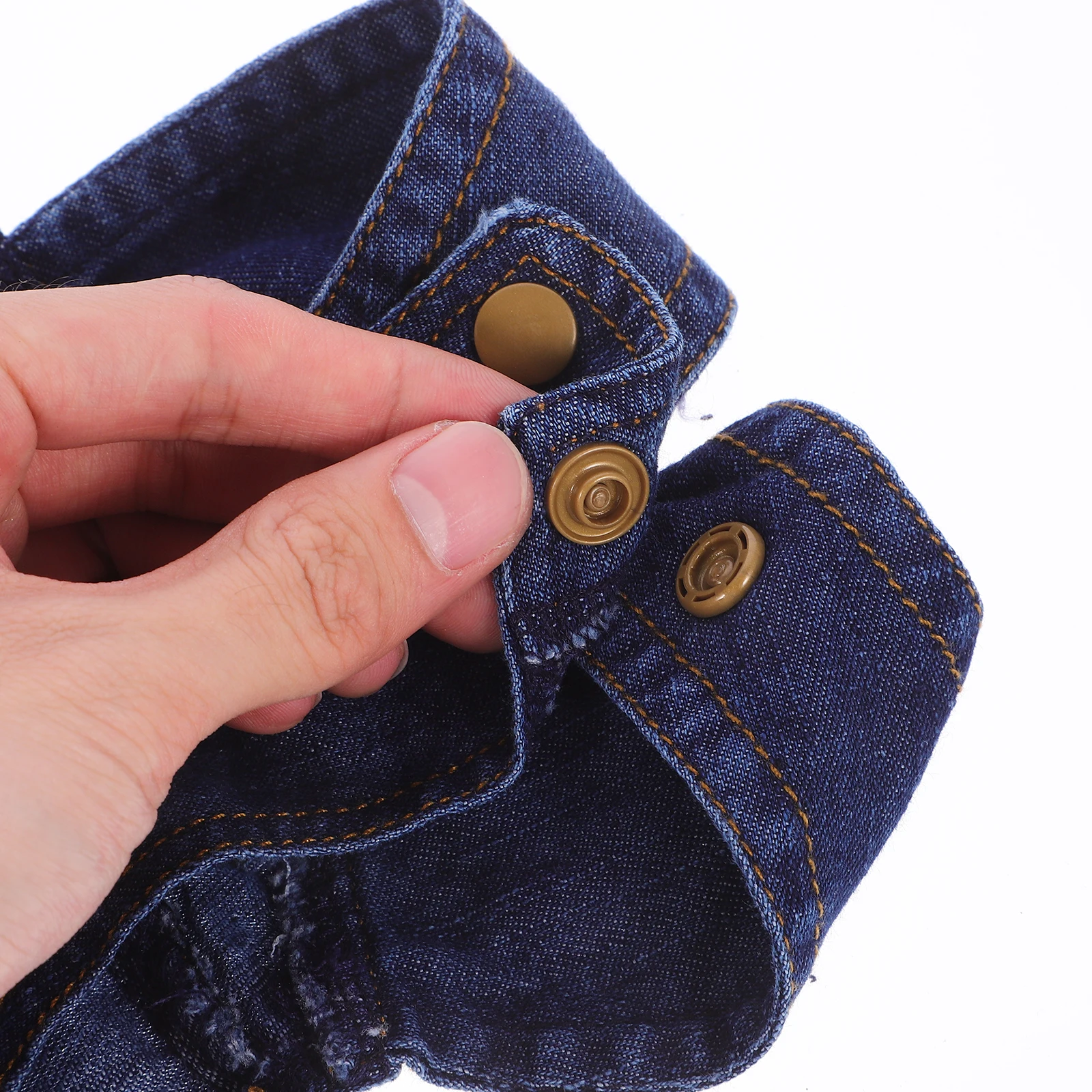 Dog Overalls Small Dogs Size M Denim Vest Jeans Button Closure Fashionable Pet Clothes for Outdoor Activities Pet Vest Jeans 
Dog Overalls Small Dogs Size M Denim Vest Jeans Button Closure Fashionable Pet Clothes for Outdoor Activities Pet Vest Jeans
