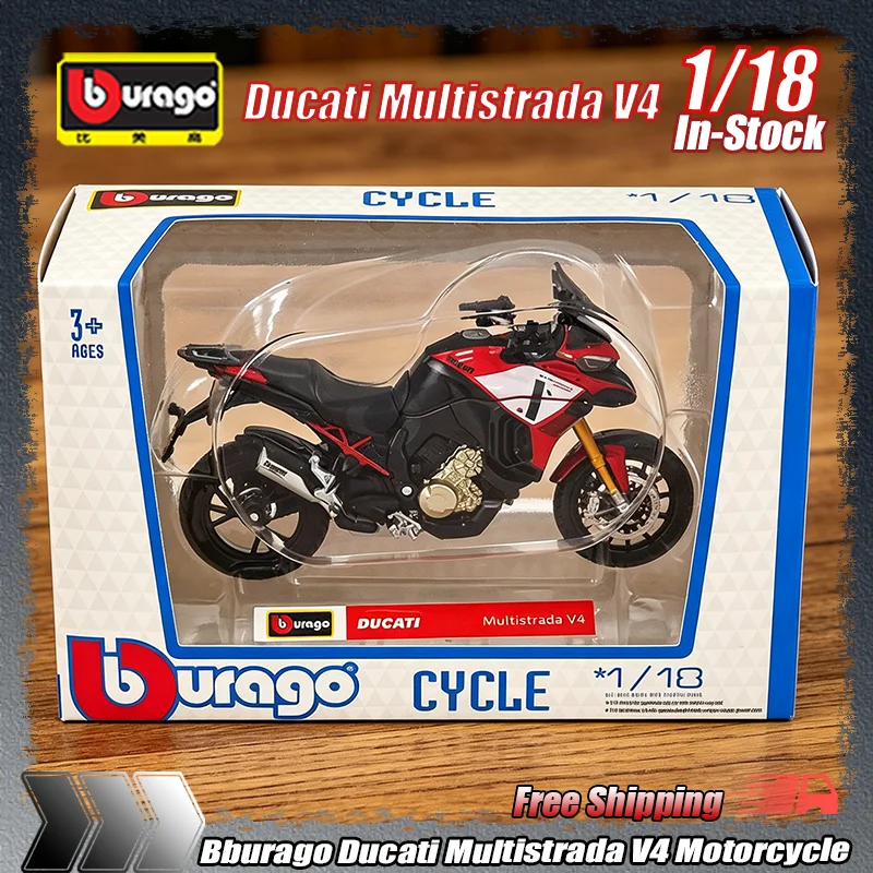 New Bburago Motorcycle Model 1:18 Scale Ducati Multistrada V4 Simulation Alloy Desktop Decor Collectible Gift For Collectors Toy
New Bburago Motorcycle Model 1:18 Scale Ducati Multistrada V4 Simulation Alloy Desktop Decor Collectible Gift For Collectors Toy