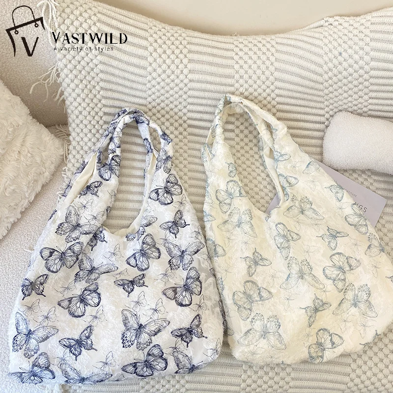 Butterfly Fresh Floral Handbag Vacation Tote Bag New Chinese Style Drawstring Handbag Storage Bag Large Capacity Tote Bag
Butterfly Fresh Floral Handbag Vacation Tote Bag New Chinese Style Drawstring Handbag Storage Bag Large Capacity Tote Bag