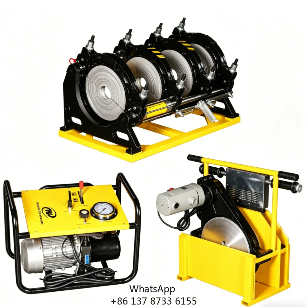 Hydraulic Butt Fusion Welding Machine 40-160mm WD160HA PE PP PPR PVDF Plastic Pipe Hot Melt Welder
Hydraulic Butt Fusion Welding Machine 40-160mm WD160HA PE PP PPR PVDF Plastic Pipe Hot Melt Welder