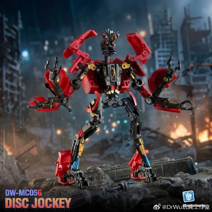 Dr. Wu DW-MC05G Red DJ Master Mini Scale Transforming Toy Model, Toy Collection & Gift
Dr. Wu DW-MC05G Red DJ Master Mini Scale Transforming Toy Model, Toy Collection & Gift
