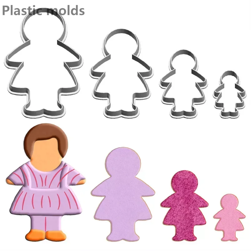 Four Specifications Cartoon Gingerbread Human,Girl In Skirt,Plastics Mould,Cake Fondant Tool,Cookie Sushi and Fruits Cutters
Four Specifications Cartoon Gingerbread Human,Girl In Skirt,Plastics Mould,Cake Fondant Tool,Cookie Sushi and Fruits Cutters