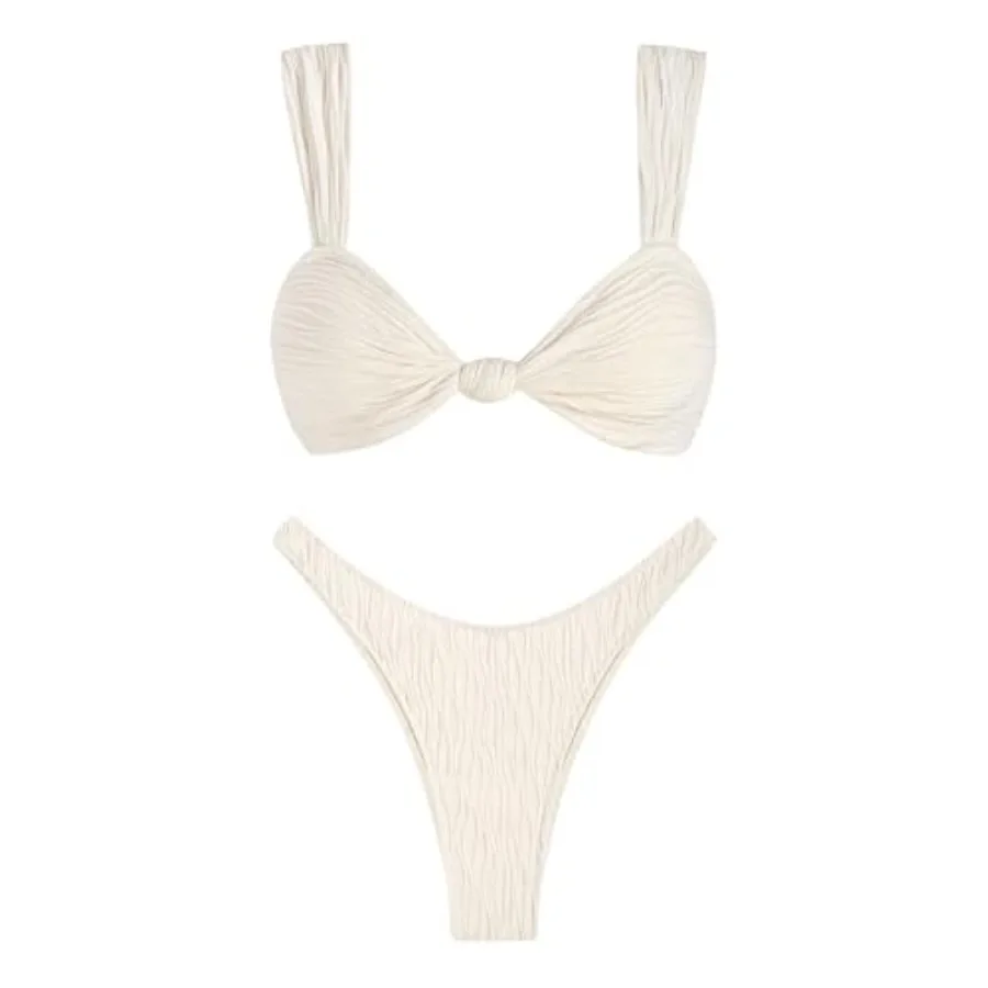 ZAFUL 2025 Cheeky Bikini Sets for Women High Cut Swimsuit Textu Ribbed Bikini Thong Bathing Suit
ZAFUL 2025 Cheeky Bikini Sets for Women High Cut Swimsuit Textu Ribbed Bikini Thong Bathing Suit