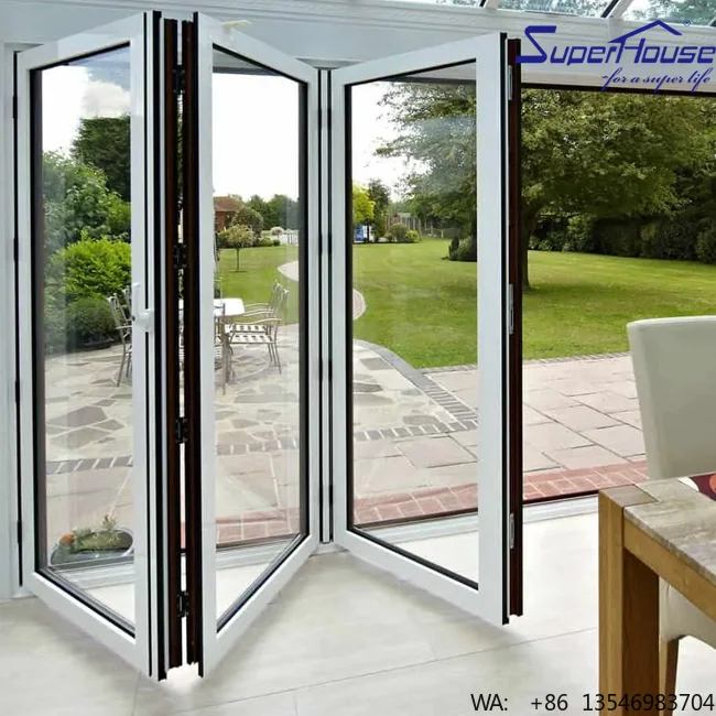Foldable Sliding Glass Doors Aluminum Alloy Modern Passive House Windows Movable Bi FoldFrameless Folding Door
Foldable Sliding Glass Doors Aluminum Alloy Modern Passive House Windows Movable Bi FoldFrameless Folding Door