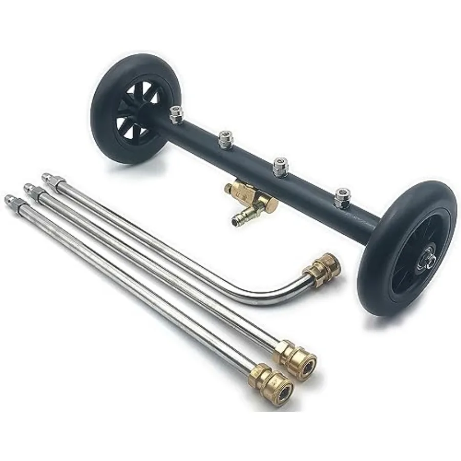 2-in-1 16" Dual-Function Undercarriage Pressure Washer Cleaner Surface Cleaner for Power Pressure Washer Attachment Underbody C
2-in-1 16" Dual-Function Undercarriage Pressure Washer Cleaner Surface Cleaner for Power Pressure Washer Attachment Underbody C