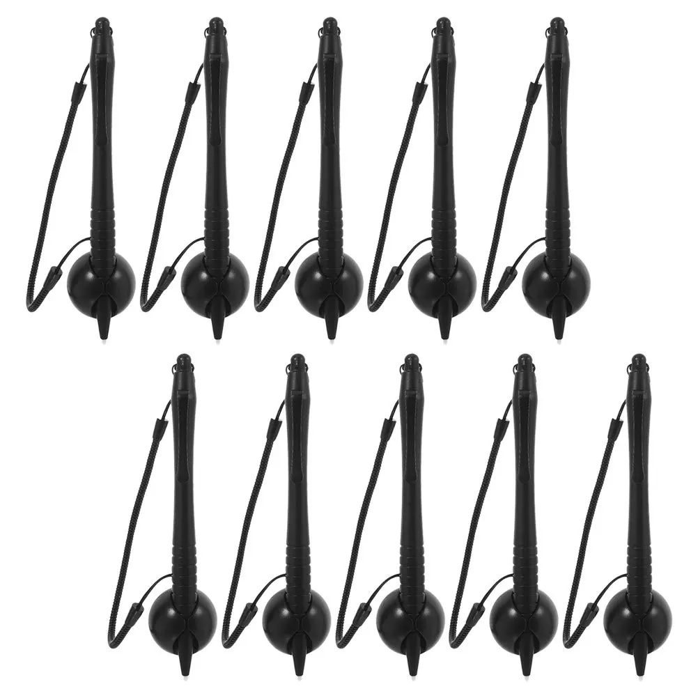 10Pcs Resistive Touchscreen Pen Hard-Tip Stylus Anti-Lost Spring Rope Portable Writing Drawing Pen for Resistive Devices
10Pcs Resistive Touchscreen Pen Hard-Tip Stylus Anti-Lost Spring Rope Portable Writing Drawing Pen for Resistive Devices