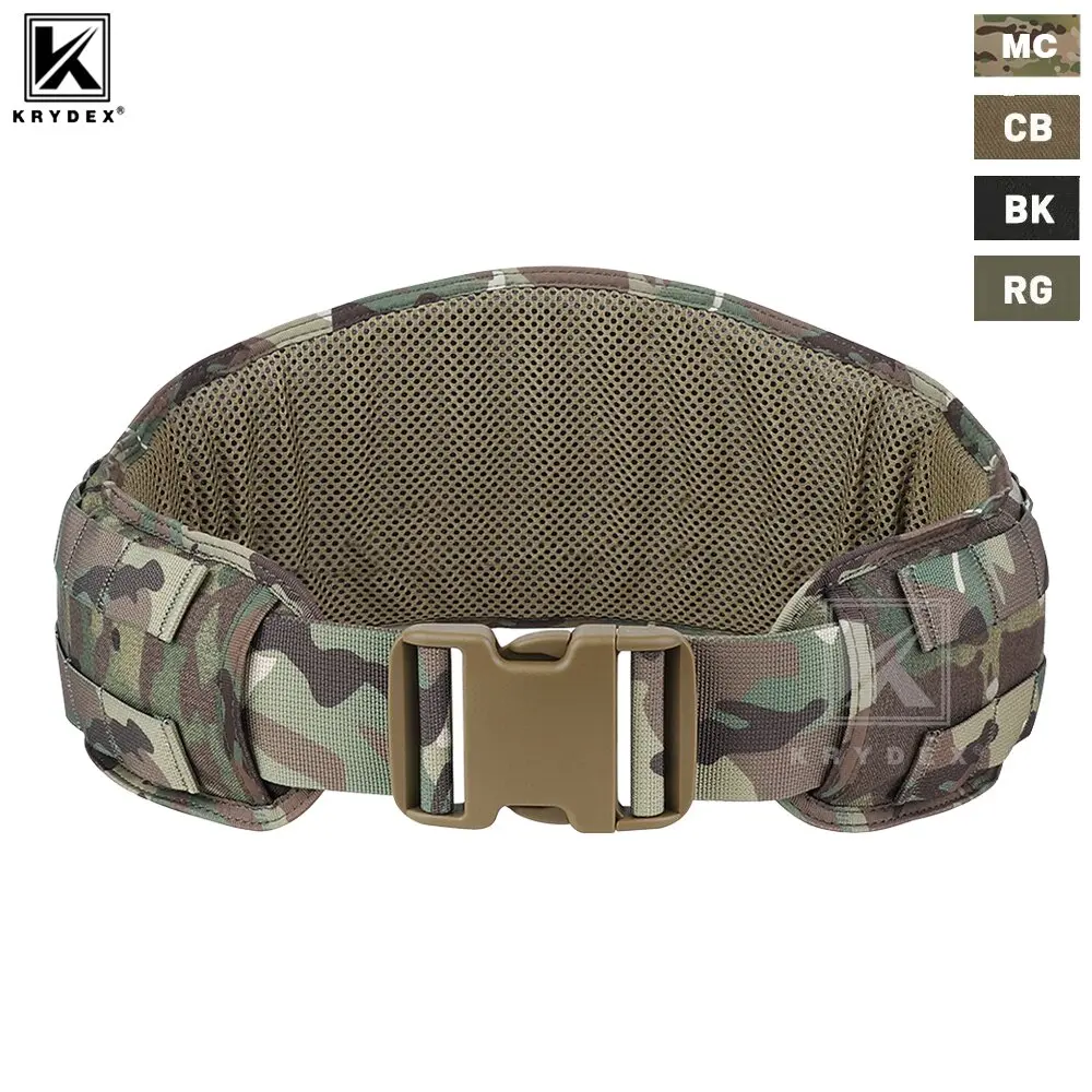KRYDEX Tactical Waist Belt MOLLE Soft Wide Padded Battle Belt Shooting Airsoft Hunting Multi-Function Quick Release Belt
KRYDEX Tactical Waist Belt MOLLE Soft Wide Padded Battle Belt Shooting Airsoft Hunting Multi-Function Quick Release Belt