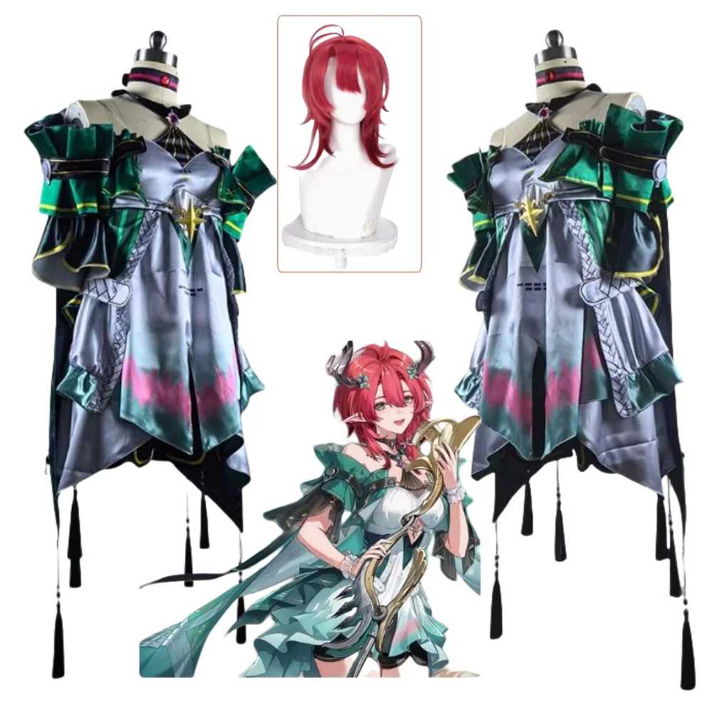 2025 Wuwa Ciaccona Cosplay Outfit Dress Costume Wig Prop Wuthering Waves Game Clothes Women Full set Halloween Party Fancy Suit
2025 Wuwa Ciaccona Cosplay Outfit Dress Costume Wig Prop Wuthering Waves Game Clothes Women Full set Halloween Party Fancy Suit
