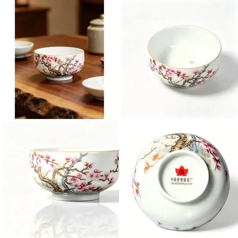 【CHIMU HOME】 Fine Porcelain Plum Blossom Master Cup 350ml Ceramic Cup for Daily Use
【CHIMU HOME】 Fine Porcelain Plum Blossom Master Cup 350ml Ceramic Cup for Daily Use