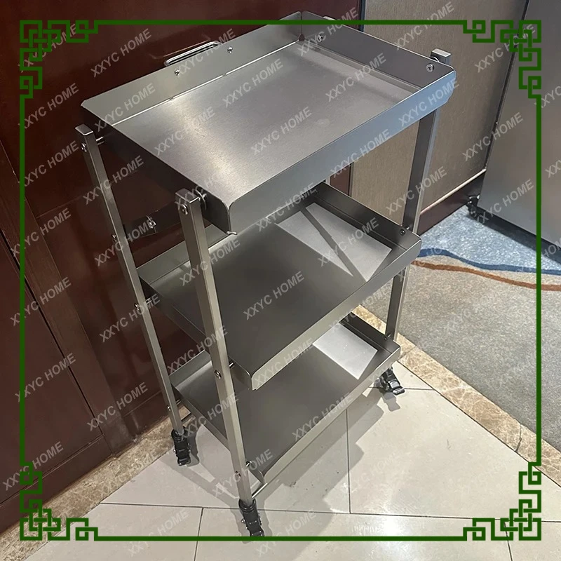 S New barber shop stainless steel folding haircut perm and dyeing area cart beauty salon cart
S New barber shop stainless steel folding haircut perm and dyeing area cart beauty salon cart