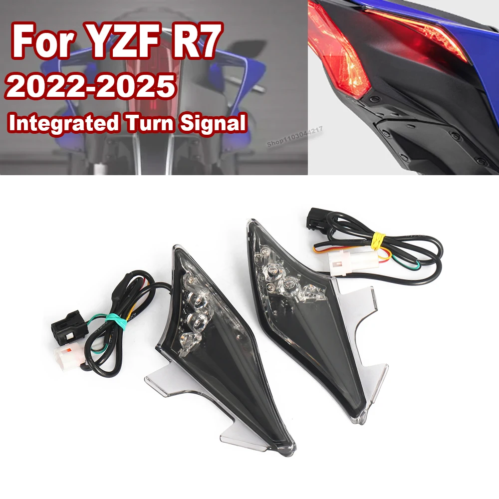  For Yamaha YZF R7 YZFR7 YZF-R7 2022 2023 2024 2025 LED Taillight Rear Brake Turn Signal Integrated Tail Light Accessories
For Yamaha YZF R7 YZFR7 YZF-R7 2022 2023 2024 2025 LED Taillight Rear Brake Turn Signal Integrated Tail Light Accessories