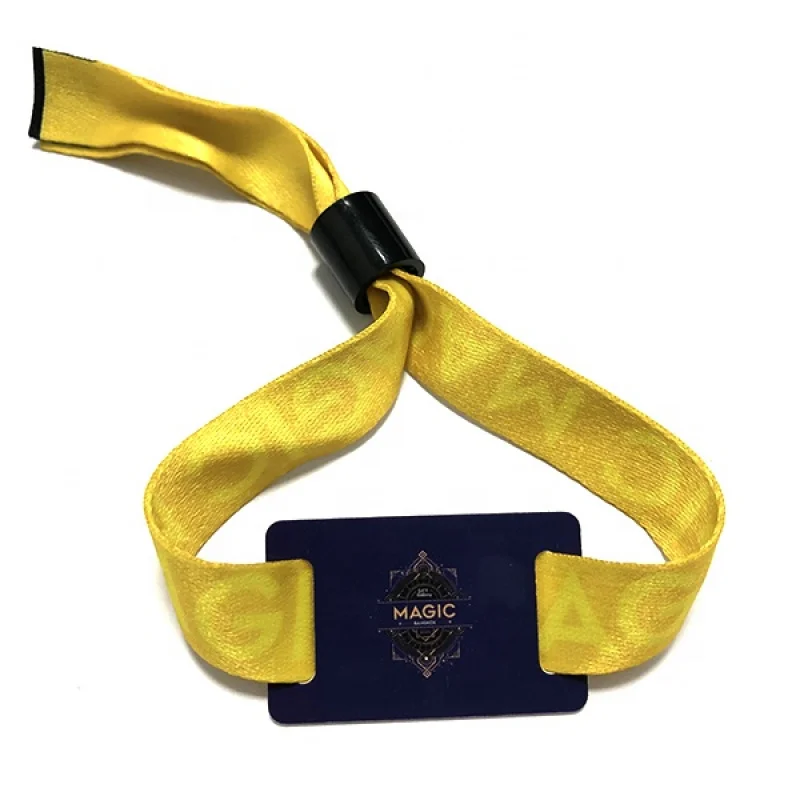 Custom Promotional Gift Polyester Festival Wristband Woven Event Wrist Band With Rfid Card
Custom Promotional Gift Polyester Festival Wristband Woven Event Wrist Band With Rfid Card