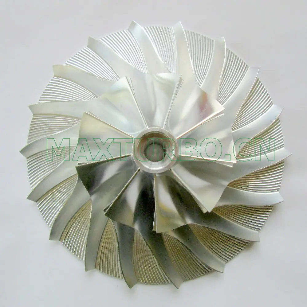 Turbocharger Billet Compressor Wheel Impeller Supercharge 9+9 Blades Fit Paxton Novi 2000
Turbocharger Billet Compressor Wheel Impeller Supercharge 9+9 Blades Fit Paxton Novi 2000