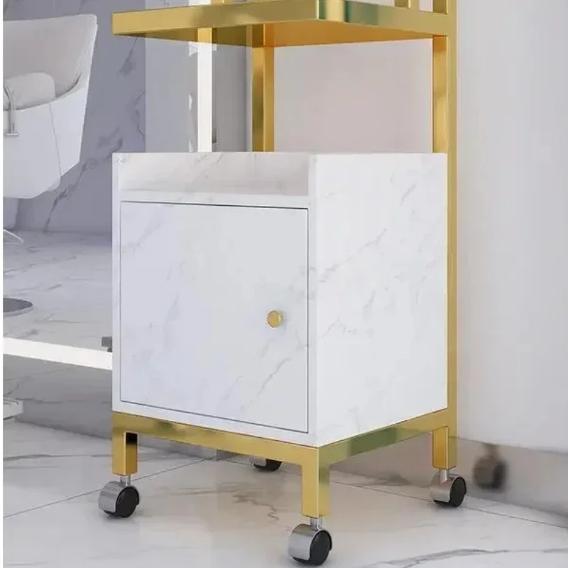 Golden Salon Multifunctional Trolley Colorful Multi-storage Beauty Cosmetic Furniture Barber Tools Carro Auxiliar Con Ruedas
Golden Salon Multifunctional Trolley Colorful Multi-storage Beauty Cosmetic Furniture Barber Tools Carro Auxiliar Con Ruedas