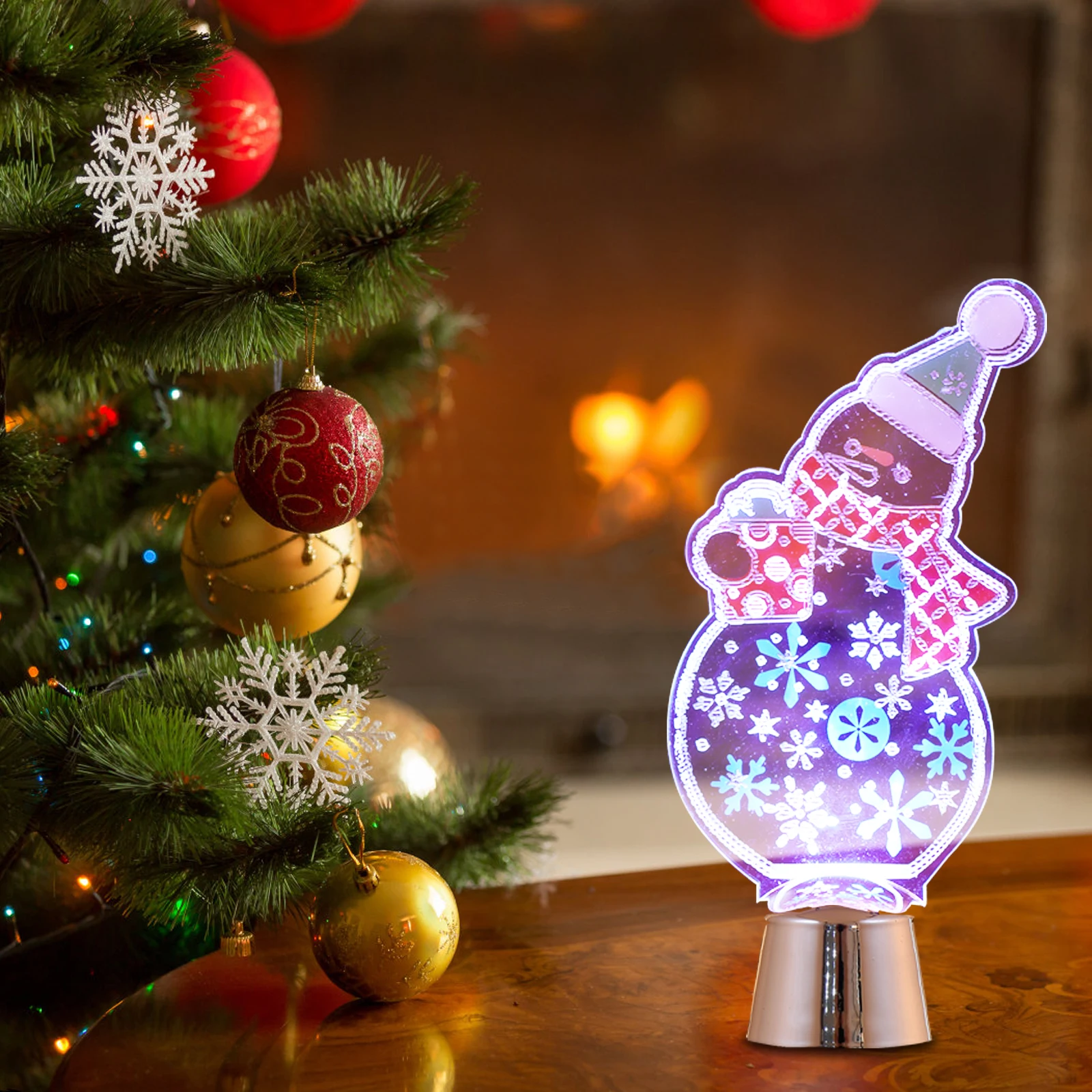 2 Pcs LED Gift Light Snowman Night Nightlight Christmas Decorations Lights Decorative Abs Table Lighting Child
2 Pcs LED Gift Light Snowman Night Nightlight Christmas Decorations Lights Decorative Abs Table Lighting Child