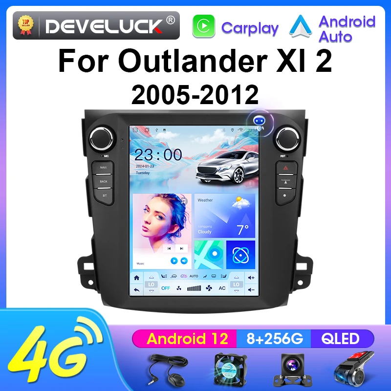 2 Din Android 12 Car Radio Multimedia Video Player For Mitsubishi Outlander Xl 2 2005 - 2012 For Citroen C-Crosser 2007-2013 4G
2 Din Android 12 Car Radio Multimedia Video Player For Mitsubishi Outlander Xl 2 2005 - 2012 For Citroen C-Crosser 2007-2013 4G