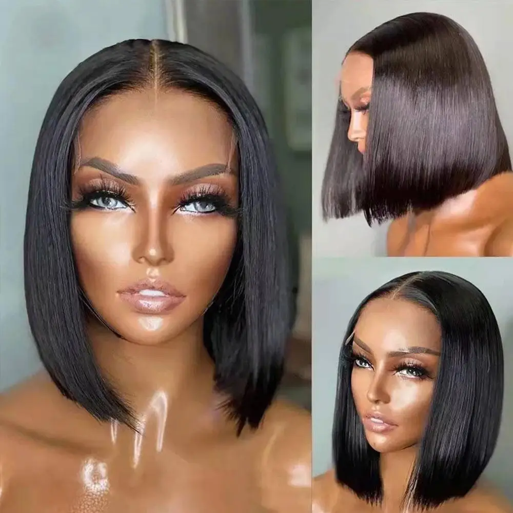 Bob Wig Lace Front Human Hair Wigs Short Straight Natural Black Human Hair Wig For Women 13x4 Lace Frontal Wig Human Hair
Bob Wig Lace Front Human Hair Wigs Short Straight Natural Black Human Hair Wig For Women 13x4 Lace Frontal Wig Human Hair