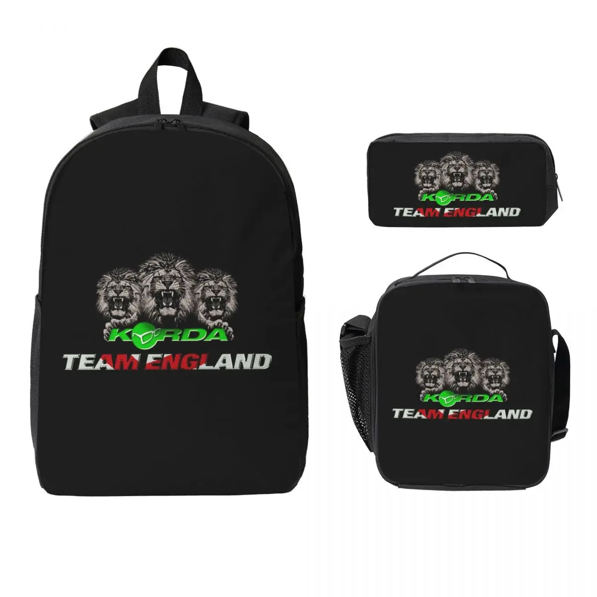 Custom Korda Fishing Logo Backpack Student BookBag School Bag Laptop Shoulder Bags 3ps Insulated Lunch Bag Pencil Case
Custom Korda Fishing Logo Backpack Student BookBag School Bag Laptop Shoulder Bags 3ps Insulated Lunch Bag Pencil Case