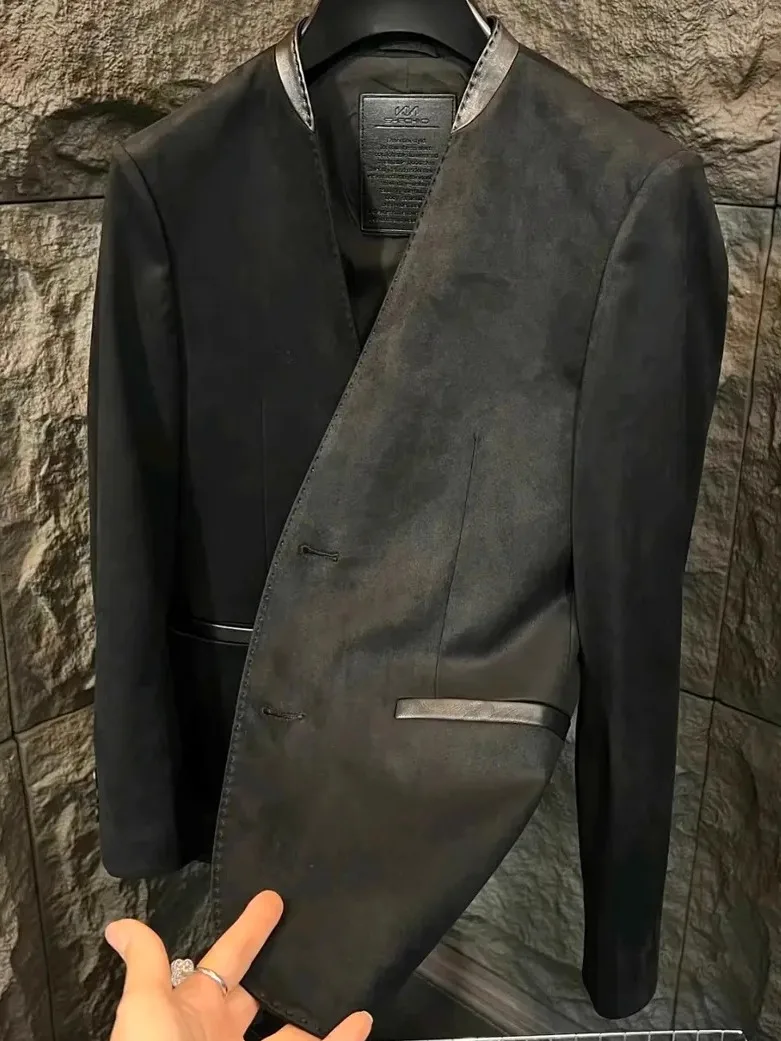 Spring Autumn Men's New Simple Faionable Comfortable Nel Suit Sli Versatile Cool Stand Fit Busin C...
Spring Autumn Men's New Simple Faionable Comfortable Nel Suit Sli Versatile Cool Stand Fit Busin C...
