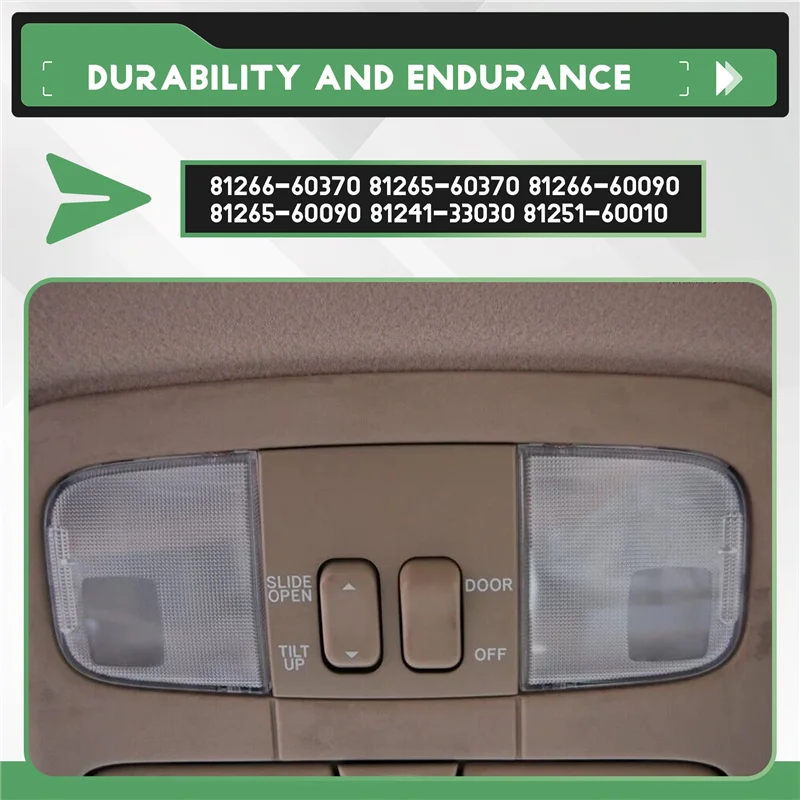 Car Reading Light Housing Cover For LEXUS GX470/LAND CRUISER/PRADO 2002-2009-81265-60090, 81265-60370, 81241-33030
Car Reading Light Housing Cover For LEXUS GX470/LAND CRUISER/PRADO 2002-2009-81265-60090, 81265-60370, 81241-33030