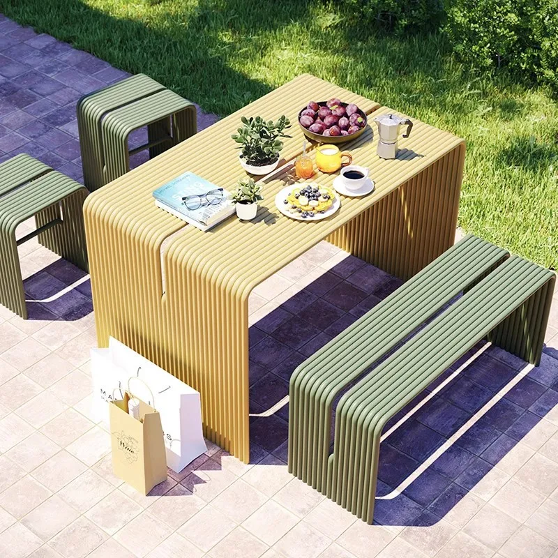 Internet celebrity outdoor wrought designer new outdoor table open-air courtyard rectangular table bar table set
Internet celebrity outdoor wrought designer new outdoor table open-air courtyard rectangular table bar table set