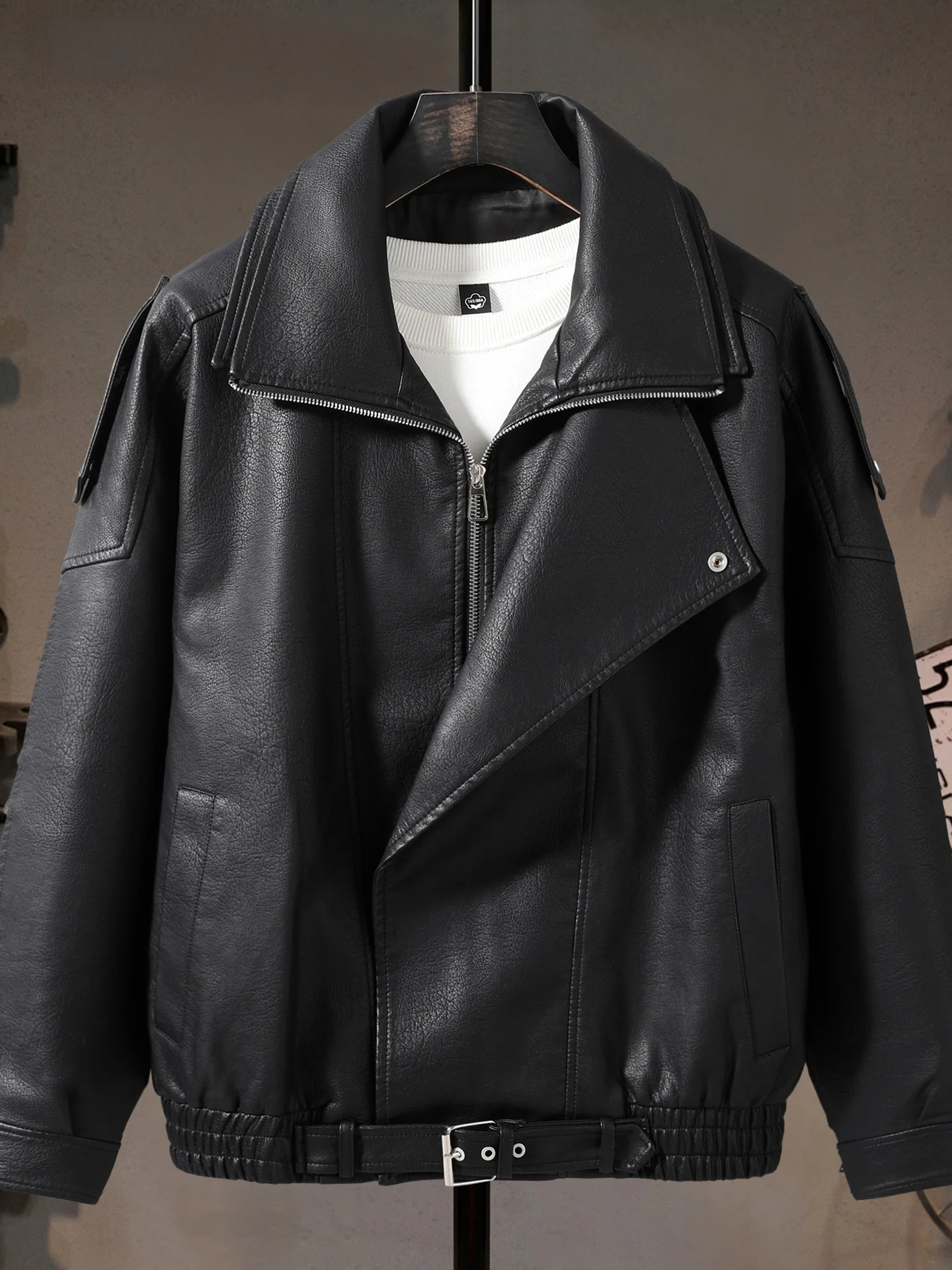 High-End American Retro Leather Jaet Men's Casual Sli Motorcycle Outerwear Fall Winter New Arrival PU Leather Coat
High-End American Retro Leather Jaet Men's Casual Sli Motorcycle Outerwear Fall Winter New Arrival PU Leather Coat