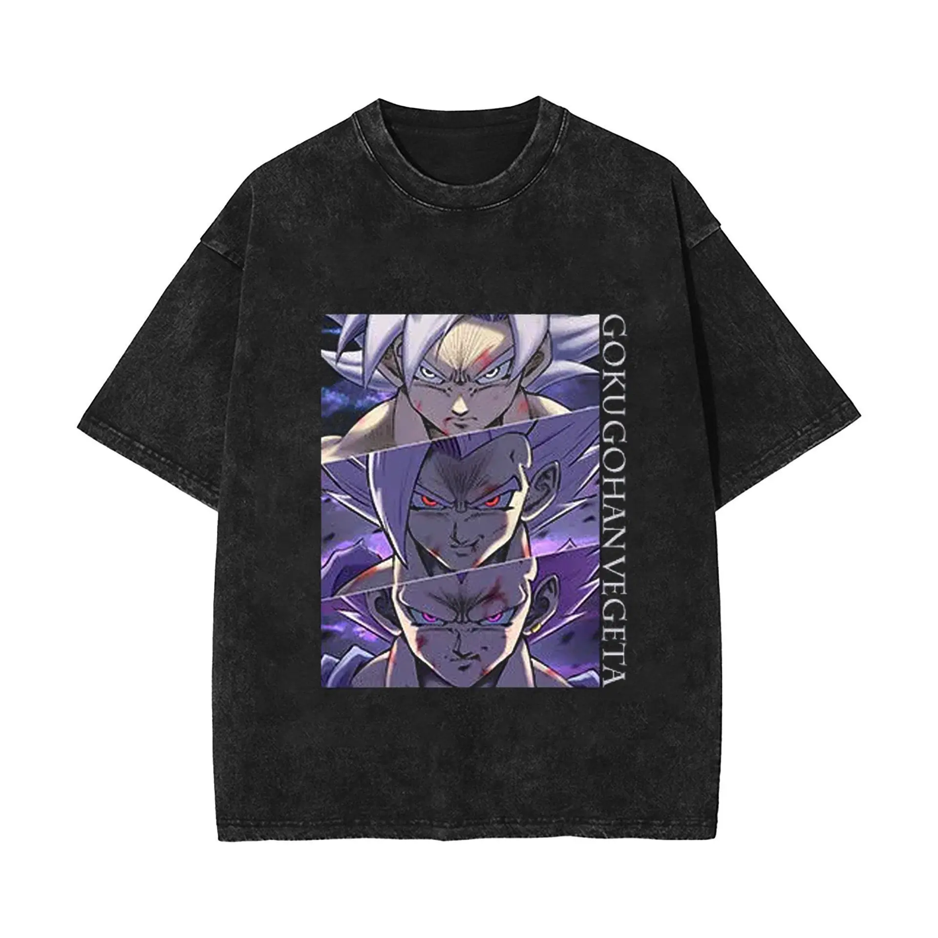 Dragon Ball Super Goku Gohan Vegeta Acid Wash Oversized Cotton T Shirt 2026 Summer Anime Classic Graphic Tee for Men Women
Dragon Ball Super Goku Gohan Vegeta Acid Wash Oversized Cotton T Shirt 2026 Summer Anime Classic Graphic Tee for Men Women