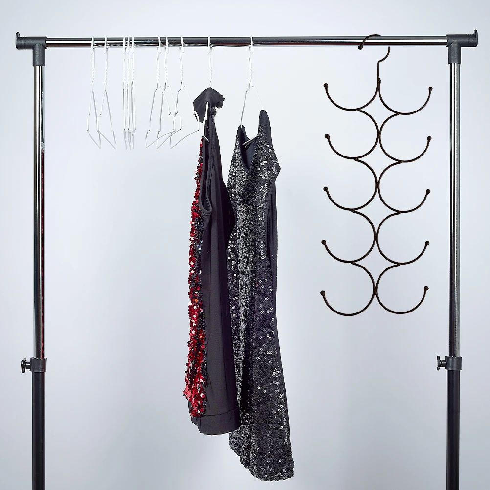 Multi layer Scarf Hanger Closet ganizer Black Tie Rack Wardrobe Accessory Household Scarf ganizer Household Storage
Multi layer Scarf Hanger Closet ganizer Black Tie Rack Wardrobe Accessory Household Scarf ganizer Household Storage