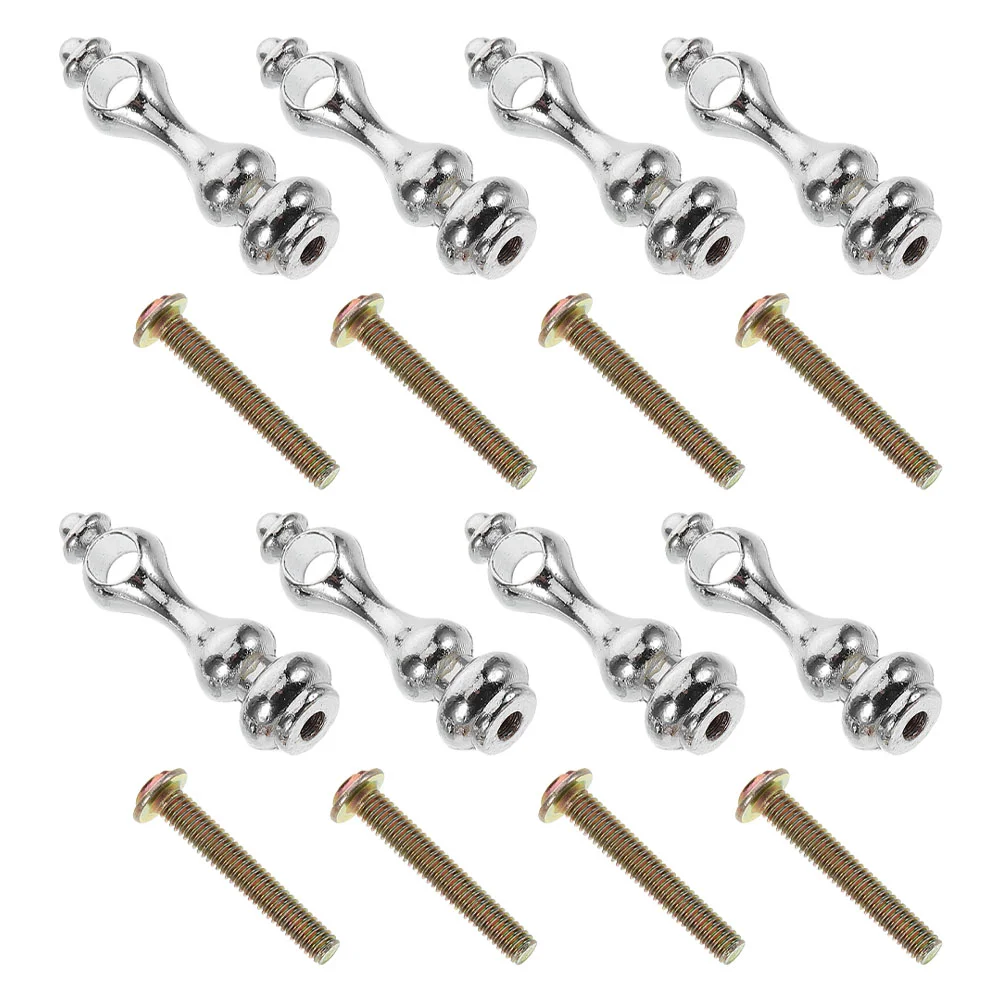 8 Pcs Fence Accessories Cabinet Post End Cap Silver Zinc Alloy Countertop Connector
8 Pcs Fence Accessories Cabinet Post End Cap Silver Zinc Alloy Countertop Connector