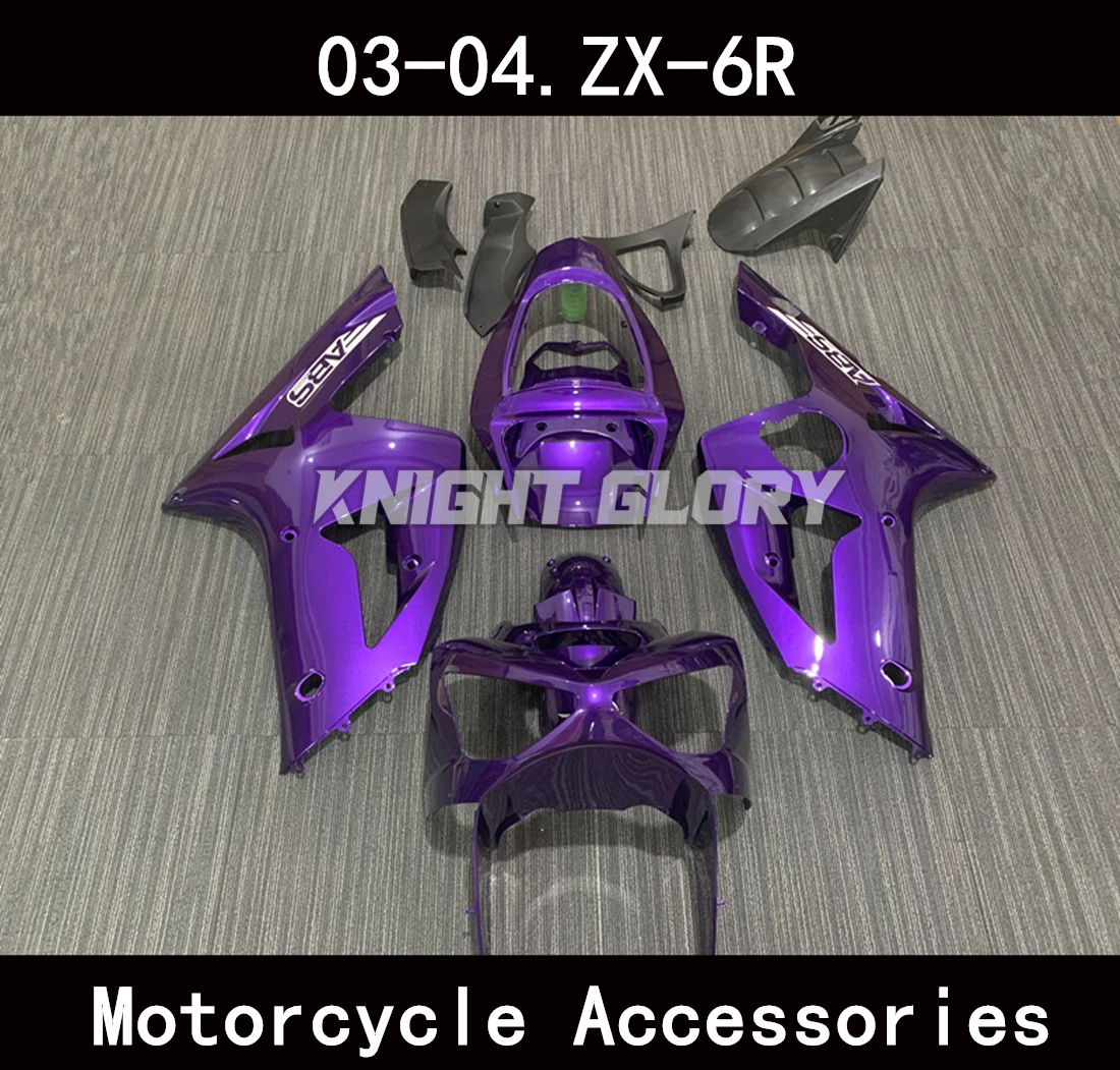 New ABS Injection Molding Fairings Kits Fit For 636 ZX-6R 2003 2004 Bodywork Set Motorcycle Accessories
New ABS Injection Molding Fairings Kits Fit For 636 ZX-6R 2003 2004 Bodywork Set Motorcycle Accessories