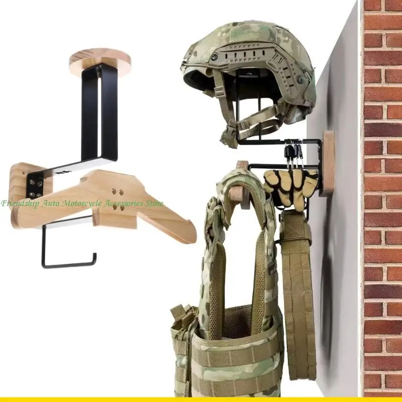 Настенная подставка для хранения снаряжения Держатели для шлема Многофункциональная настенная вешалка 
Настенная подставка для хранения снаряжения Держатели для шлема Многофункциональная настенная вешалка