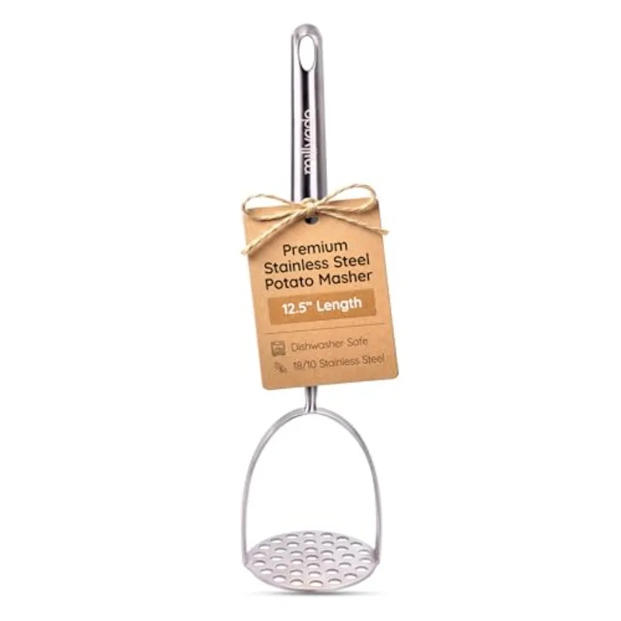 Potato Masher Stainless Steel, Best Mashed Potatoes Masher Kitchen Tool, Potato Smasher For Potatoe, Avocado, Sweet Potato, Bea
Potato Masher Stainless Steel, Best Mashed Potatoes Masher Kitchen Tool, Potato Smasher For Potatoe, Avocado, Sweet Potato, Bea