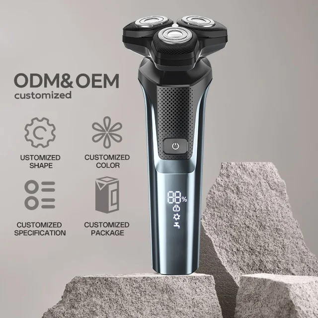 2026 New ModelCustom Type-C Fast Charge 90 Mins Runtime Wet Dry Rotary Shaver Mens for Business Travelers Private Label OE
2026 New ModelCustom Type-C Fast Charge 90 Mins Runtime Wet Dry Rotary Shaver Mens for Business Travelers Private Label OE