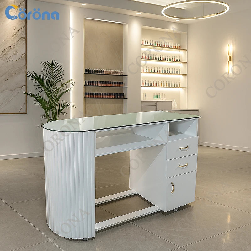 Custom Color Professional Nail Tech Table Manicure Tables With Dust Collector
Custom Color Professional Nail Tech Table Manicure Tables With Dust Collector