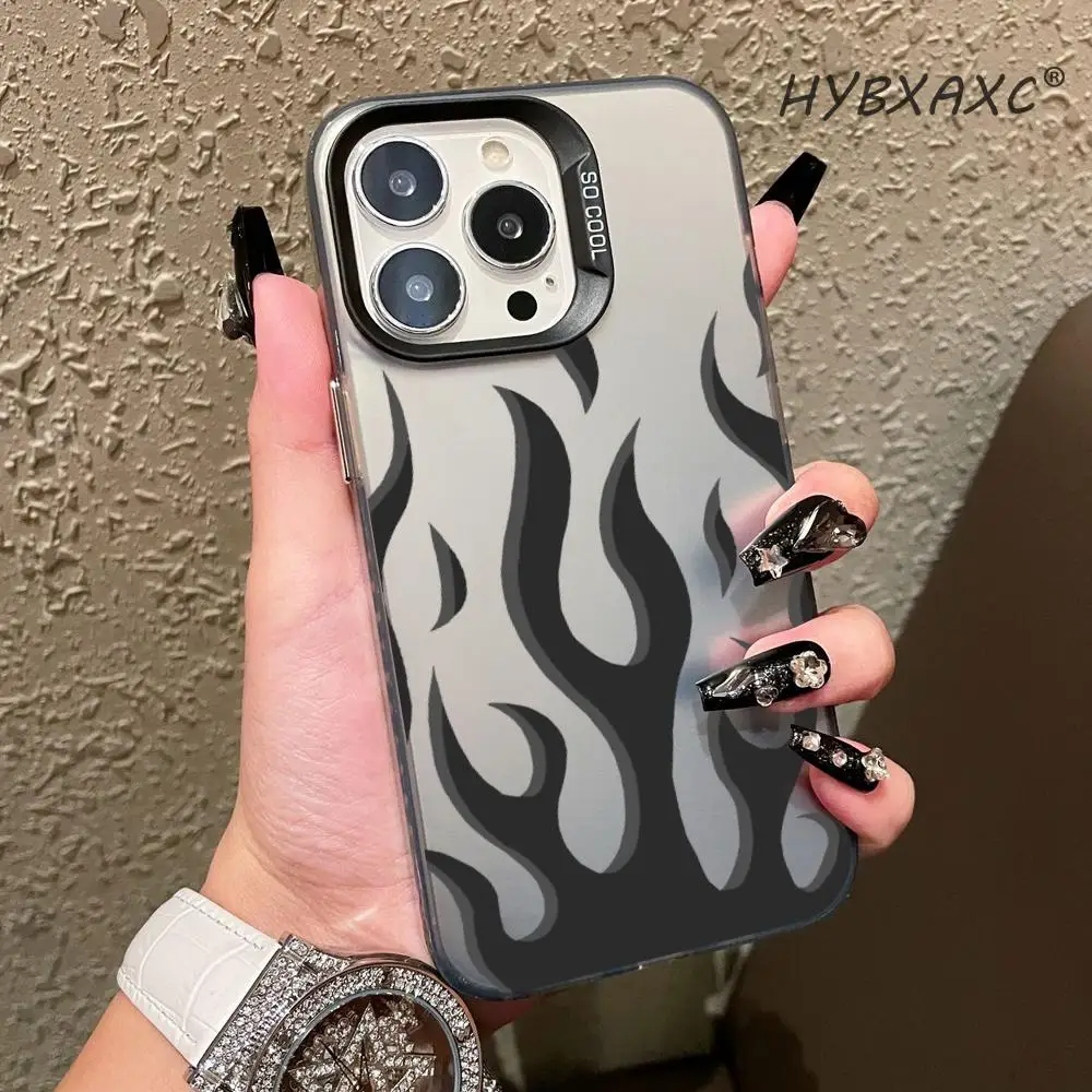 HYBXAXC Creative Fashion Flame Fire Phone Case FOR IPhone 17 16 15 Pro MAX 14 13 16e 15Pro Plus Shell 17Air Colorful IMD Covers
HYBXAXC Creative Fashion Flame Fire Phone Case FOR IPhone 17 16 15 Pro MAX 14 13 16e 15Pro Plus Shell 17Air Colorful IMD Covers