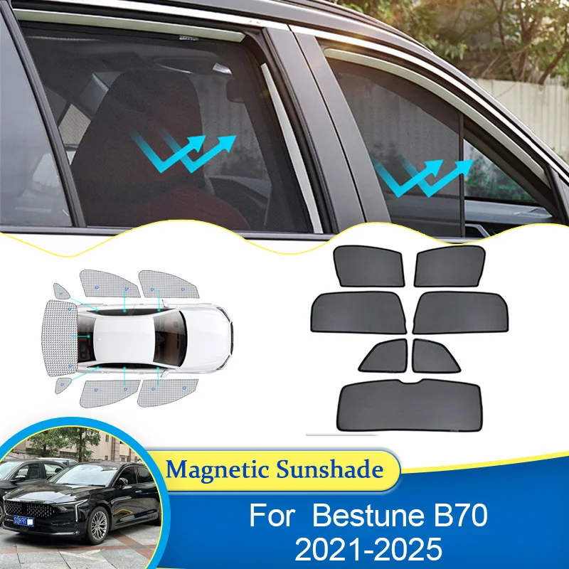 For Bestune B70 2021 2022 2023 2024 2025 Magnetic Curtain Sunshade Sun Privacy Shading Visor Net Mesh Car Auto Part Accessories
For Bestune B70 2021 2022 2023 2024 2025 Magnetic Curtain Sunshade Sun Privacy Shading Visor Net Mesh Car Auto Part Accessories