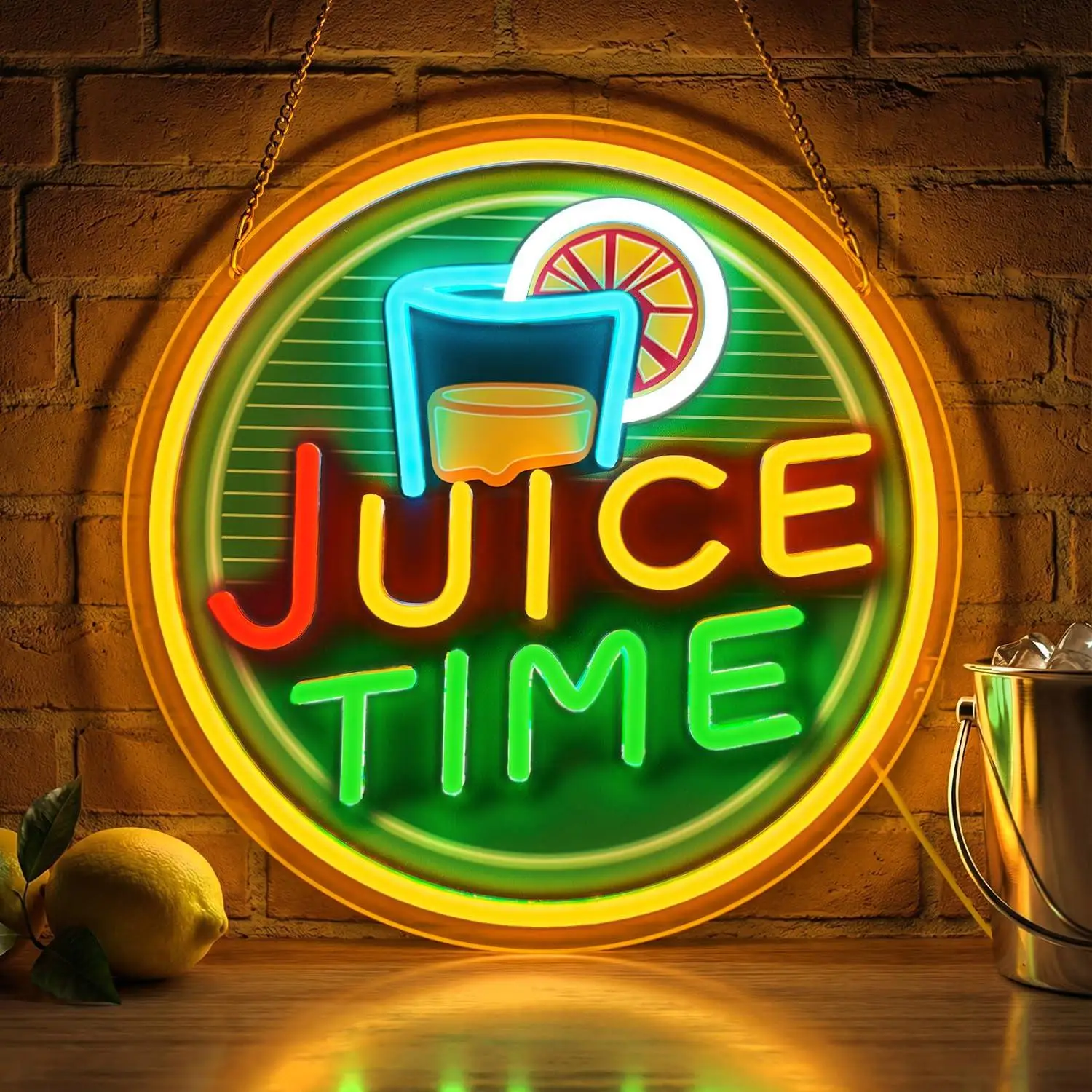 Неоновая вывеска Juice Time: светодиодные светильники для сок-баров, кафе, кухонь, баров, домашних вечеринок, бизнеса. Светодиодные вывески-светильники для стен.
Неоновая вывеска Juice Time: светодиодные светильники для сок-баров, кафе, кухонь, баров, домашних вечеринок, бизнеса. Светодиодные вывески-светильники для стен.