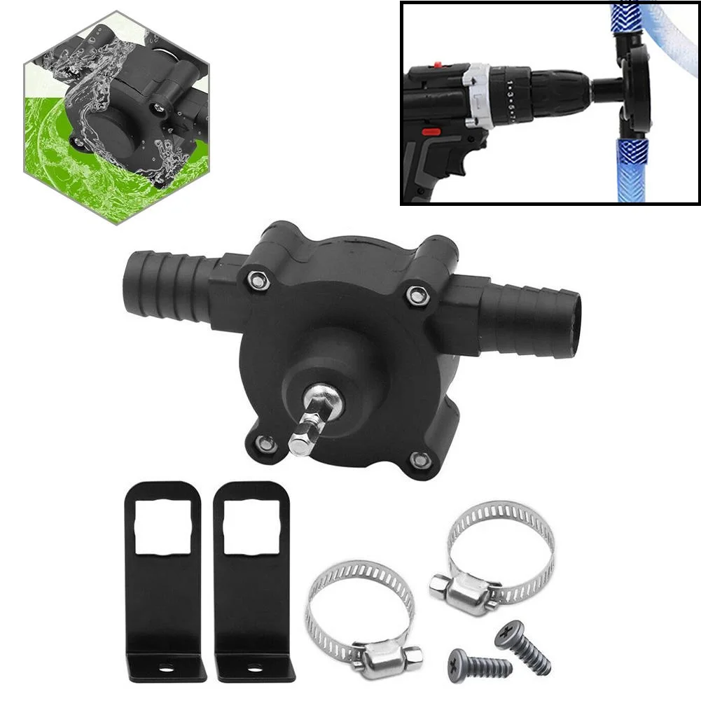 Hand Drill Pump As Long As There Is A Hand Drill Can Be Used Black Drill Pump Hose Clamp Screw 1 Set Accessories
Hand Drill Pump As Long As There Is A Hand Drill Can Be Used Black Drill Pump Hose Clamp Screw 1 Set Accessories