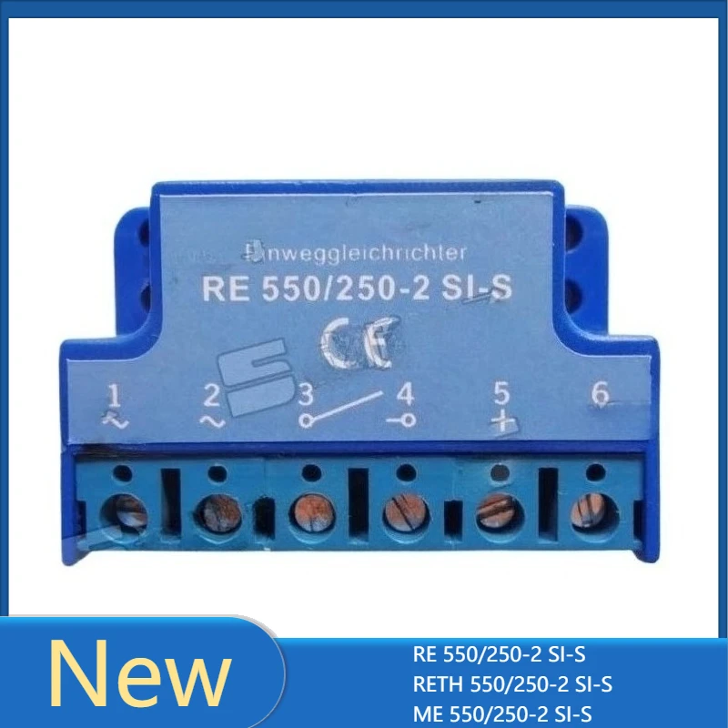 Einweggleichrichter RE 550/250-2 Si-S RETH 550/250-2 Si-S ME 550/250-2 Si-S Motor Brake Rectifier
Einweggleichrichter RE 550/250-2 Si-S RETH 550/250-2 Si-S ME 550/250-2 Si-S Motor Brake Rectifier