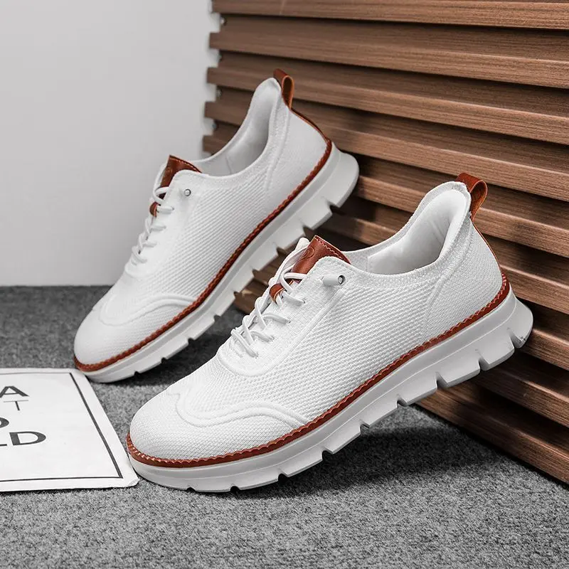 Classic Men Casual Shoes Breathable Brogue Flats Cushioning Design Soft Soled Shoes Dress Lightweight Shoes Versatile Sneakers
Classic Men Casual Shoes Breathable Brogue Flats Cushioning Design Soft Soled Shoes Dress Lightweight Shoes Versatile Sneakers