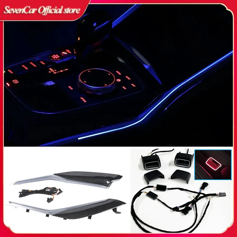 Center Console Saddle Light For BMW G20 G22 G80 G82 M3 M4 i3 i4 New 3/4 Series 11 Colours Sunroof Cup Holder Aamp Ambient Light
Center Console Saddle Light For BMW G20 G22 G80 G82 M3 M4 i3 i4 New 3/4 Series 11 Colours Sunroof Cup Holder Aamp Ambient Light